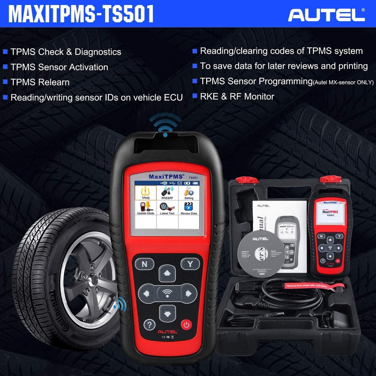 TPMS Relearn Tool Automotive Scan Tool Z70388