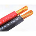 4 AWG Welding Cable Black Red 125 ft A244090