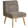 Mid Century All Wood Sectional 1 Seater Sofa Z63618