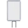 7 x 11 in. Satin Aluminum Sign Frame Z746