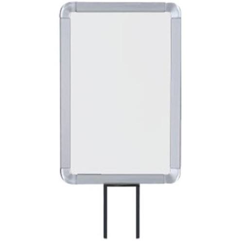 7 x 11 in. Satin Aluminum Sign Frame Z746