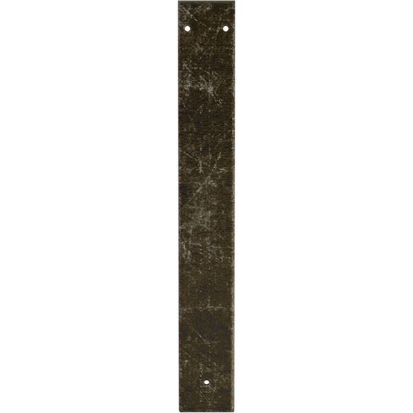 Morris Steel Bracket, Antiqued Warm Silver C124