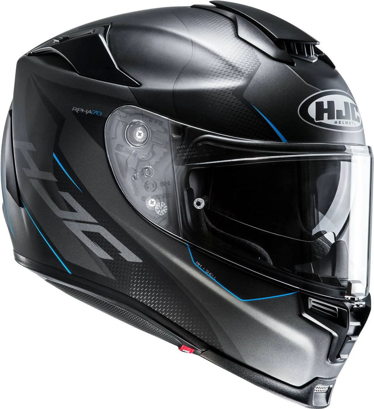 Black-Blue Helmet Size S T496