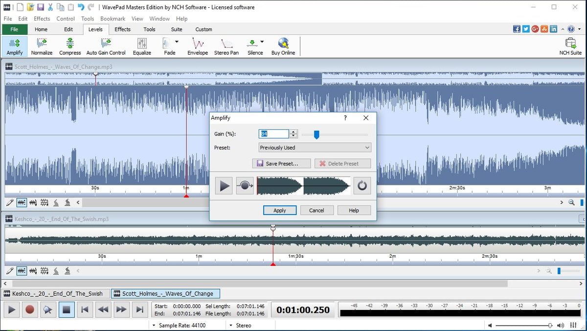 Audio Editing Software K39065