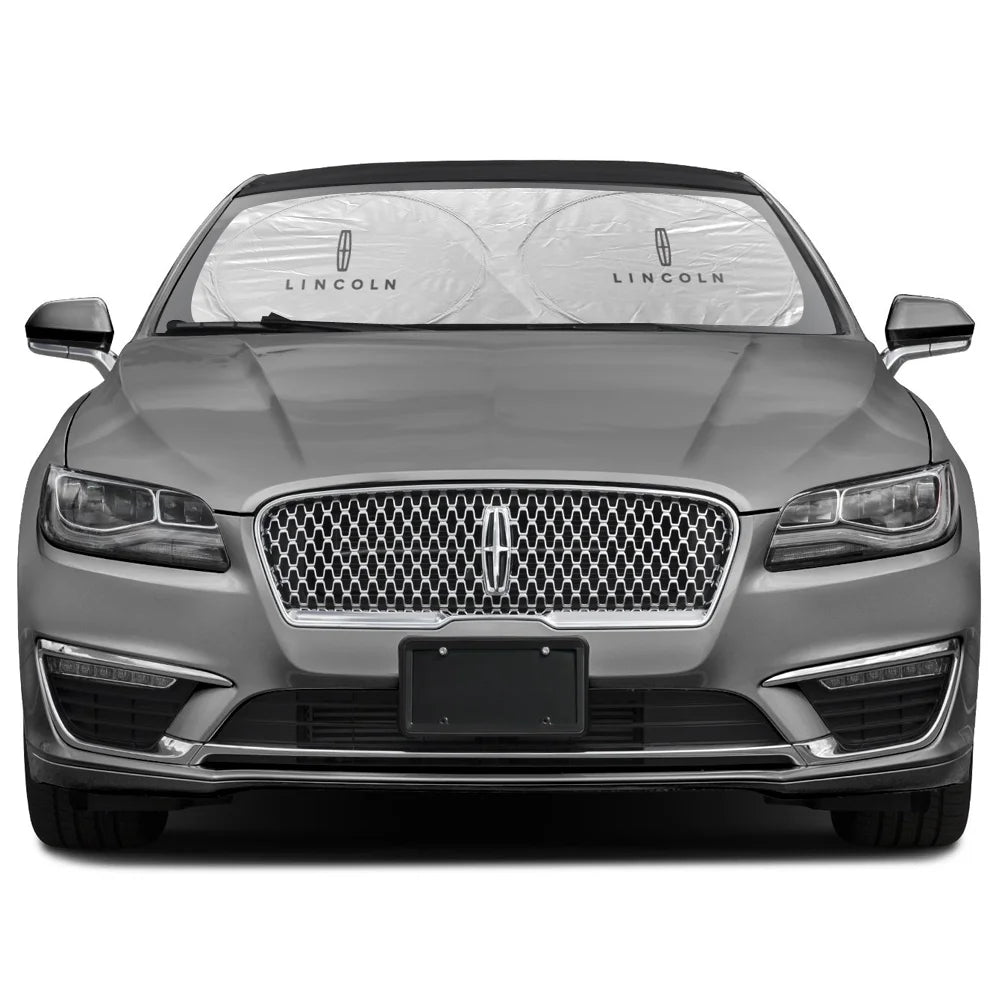 Silver Reflective Fabric Windshield Sun Shade F210174