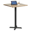 Espresso Distressed Finish Solid Wood Top Bar Height Table K83480