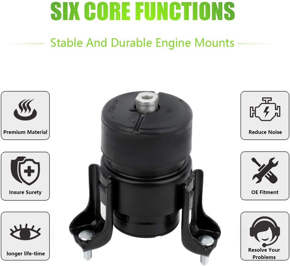 Engine Motor Set 4PCS 3.5L Pack of 2 X230