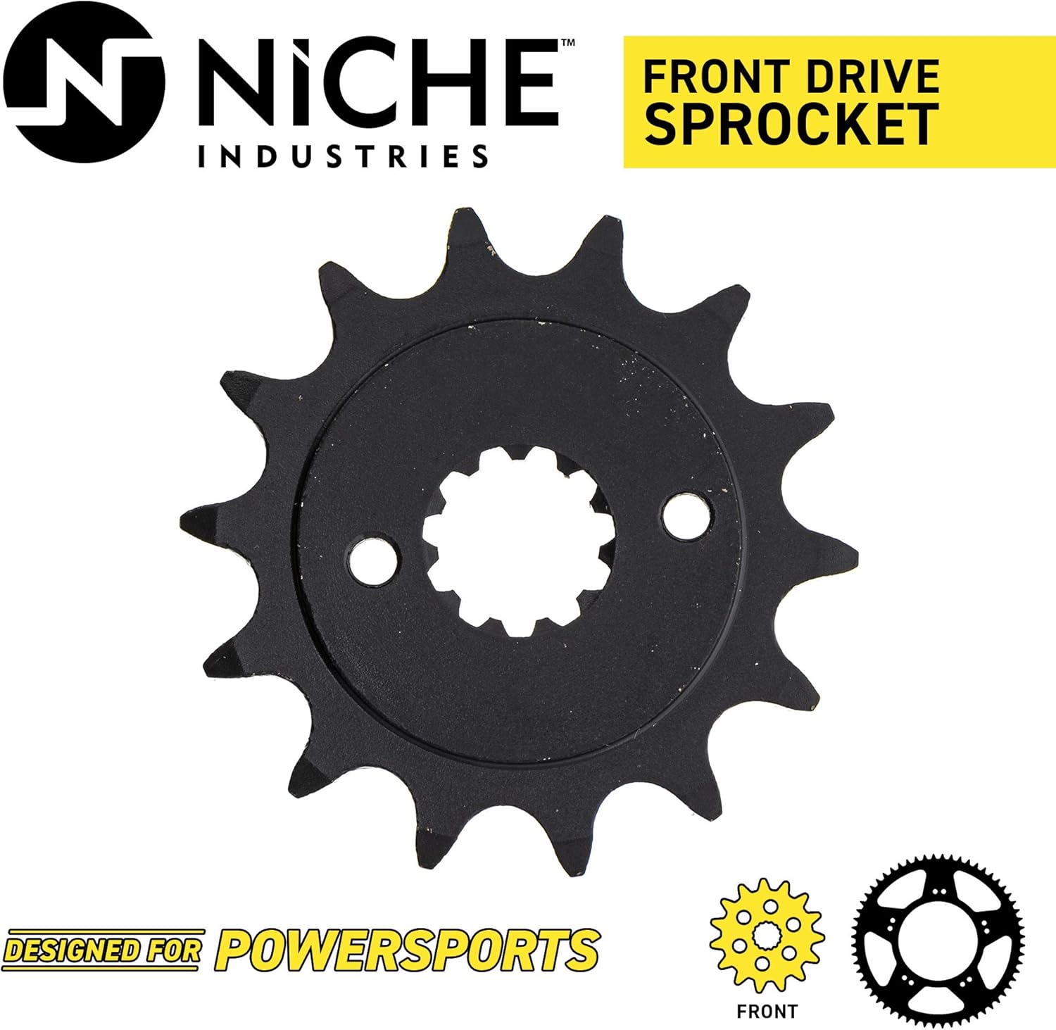 Drive Sprocket Chain Combo Front 14 Rear 36 Tooth 520NZ Standard 108 Links J80539