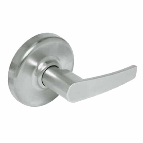Satin Nickel Plated Heavy Duty Passage Cylindrical Locksets with Lever E22439