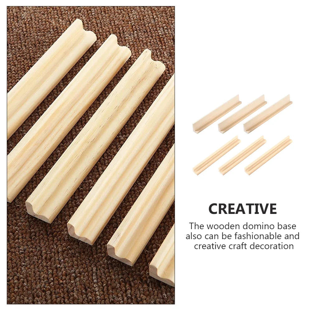 6Pcs Wooden Domino Holders O304