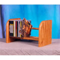 Solid Oak Dowel CD Rack B529195