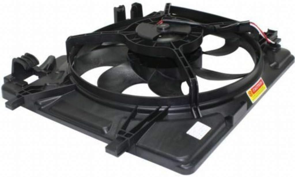 Cooling Fan Assembly for Radiator/A/C Condenser 2013 2014 2015 Automatic Transmission K259