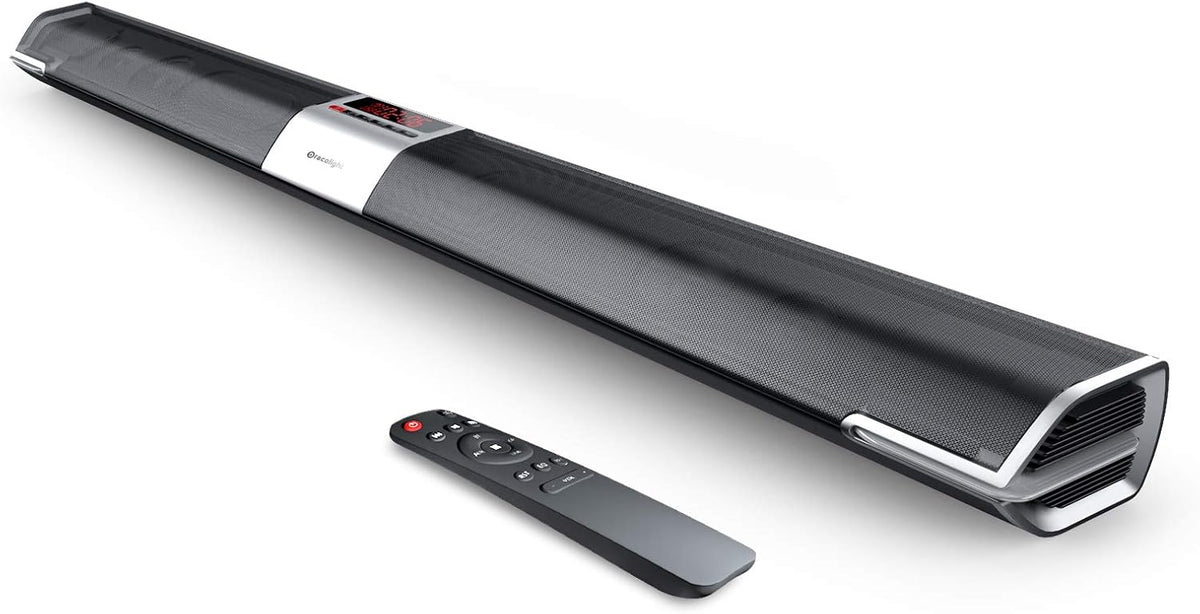 34-Inch Bluetooth Soundbar for TV with Optical/AUX/USB F508