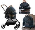 Jet Black Dog & Cat Stroller F959