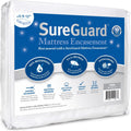 Twin Mattress Encasement, 100% Waterproof, Zippered Six-Sided Cover H833