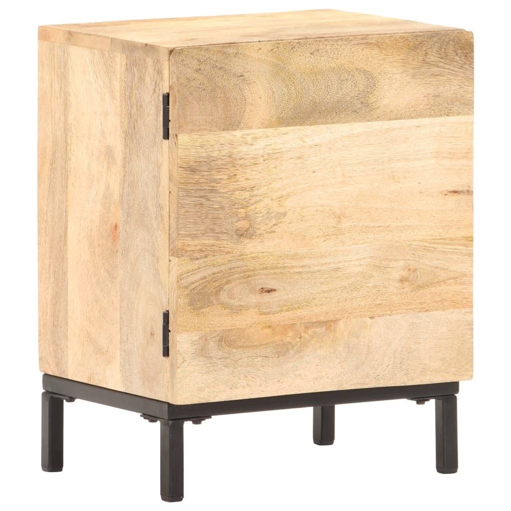 Solid Mango Wood Bedside Cabinet A971