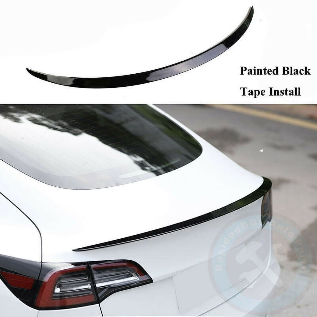 Glossy Black Rear Trunk Spoiler for Tesla Model 3 L2692