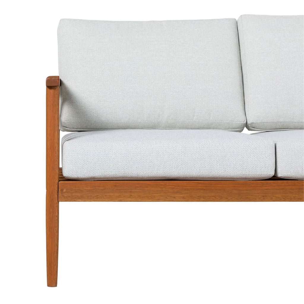 Brown Solid Wood Double Lounge F328539