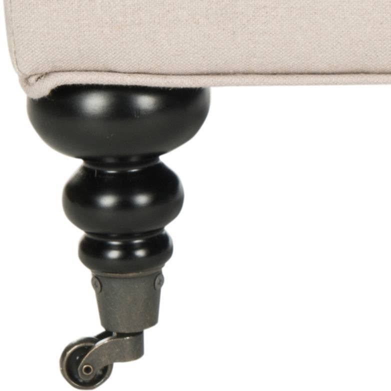 Taupe Tufted Ottoman U27155