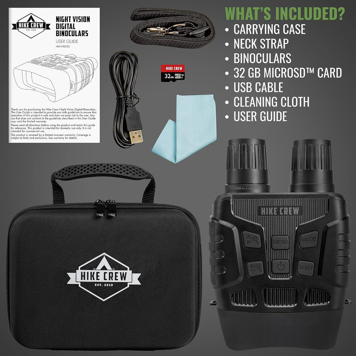 Night Vision Binoculars with LCD Screen P12686