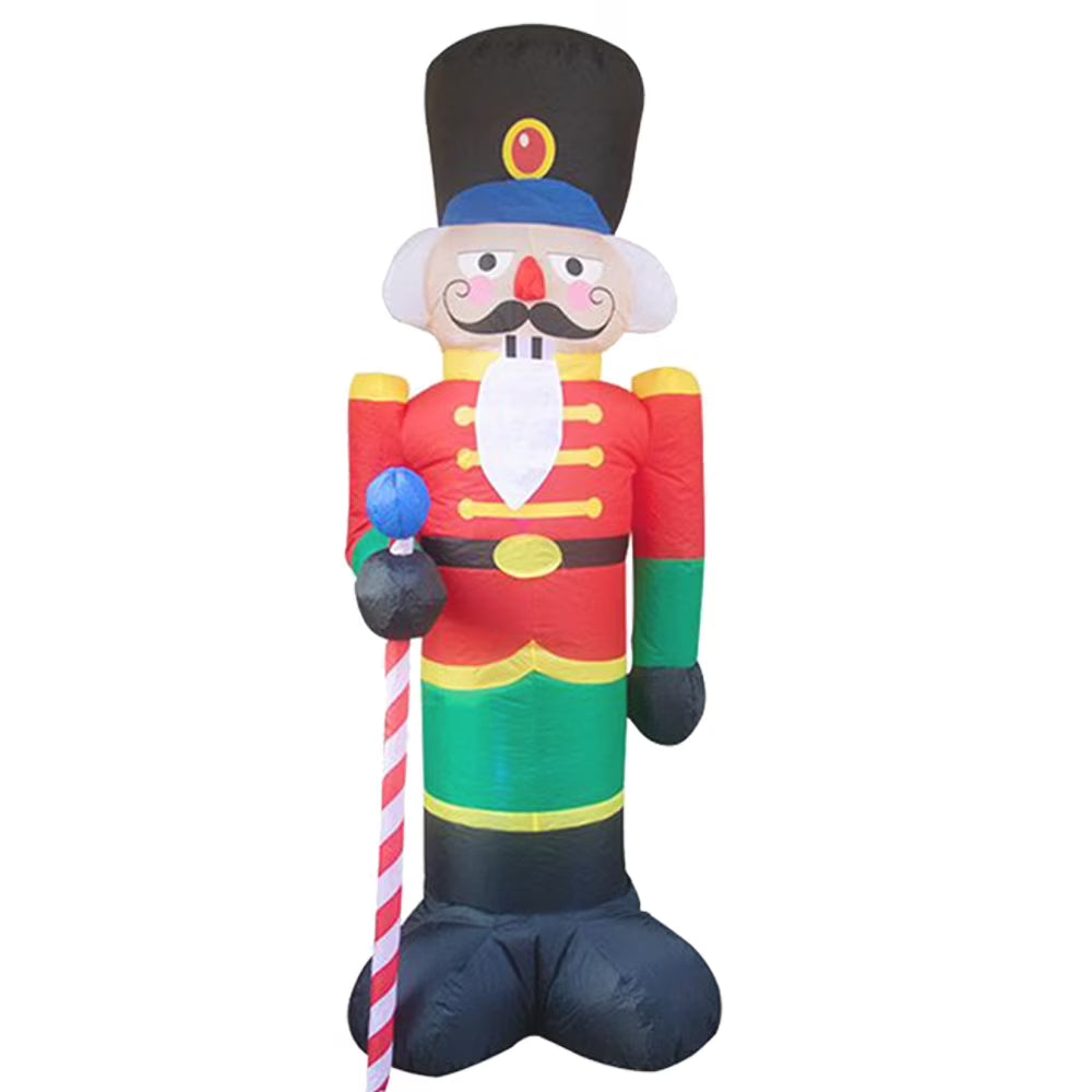 8 Ft Nutcracker Christmas Inflatable Yard Decoration Y982