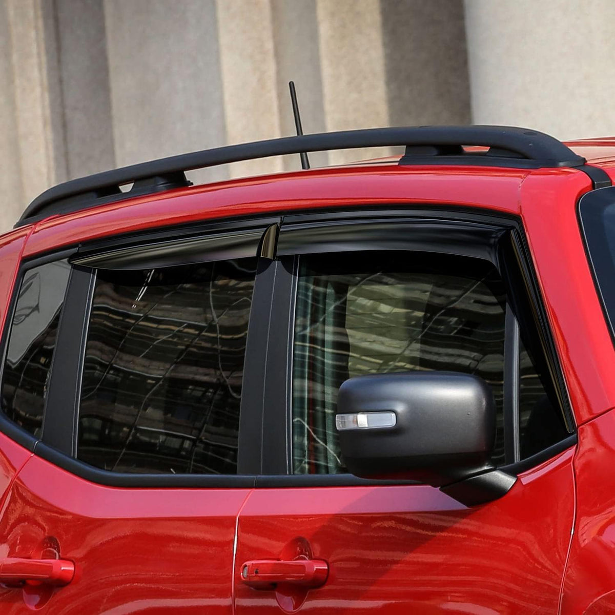 4 Pieces Rain Guards for Jeep Renegade K86370