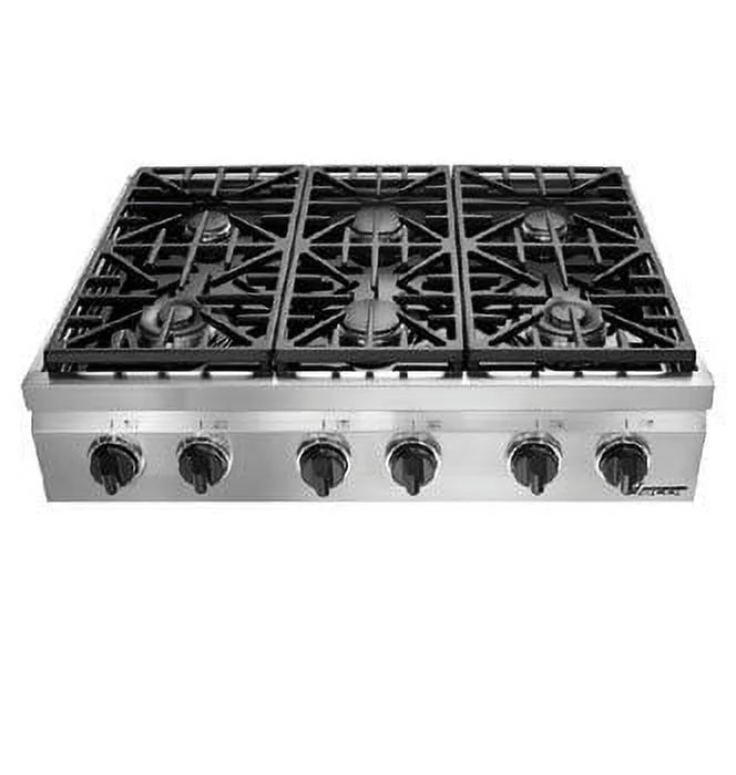 36 in 6 Hob Gas Cooktop Stainless Steel B959