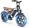 Electric Bike 20" Fat Tire Ebike with 750W Brushless Motor, 48V 18Ah Removable Battery Z304460