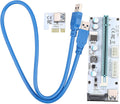 Pci-E Riser Express 1X to 16X USB 3.0 Extension Cable Pack of 2 S11852