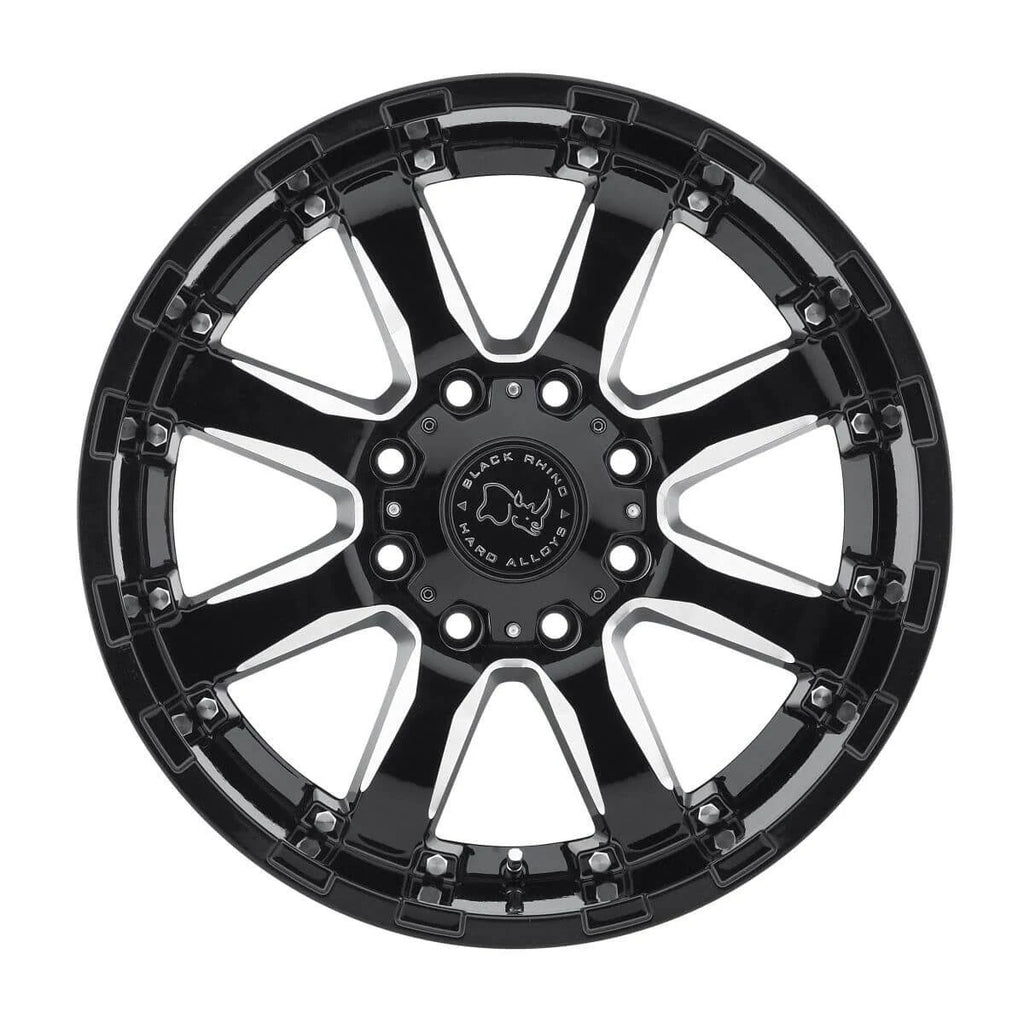Black/Milled Wheel Rim 18x9 6x5.5x22 -12mm X266611
