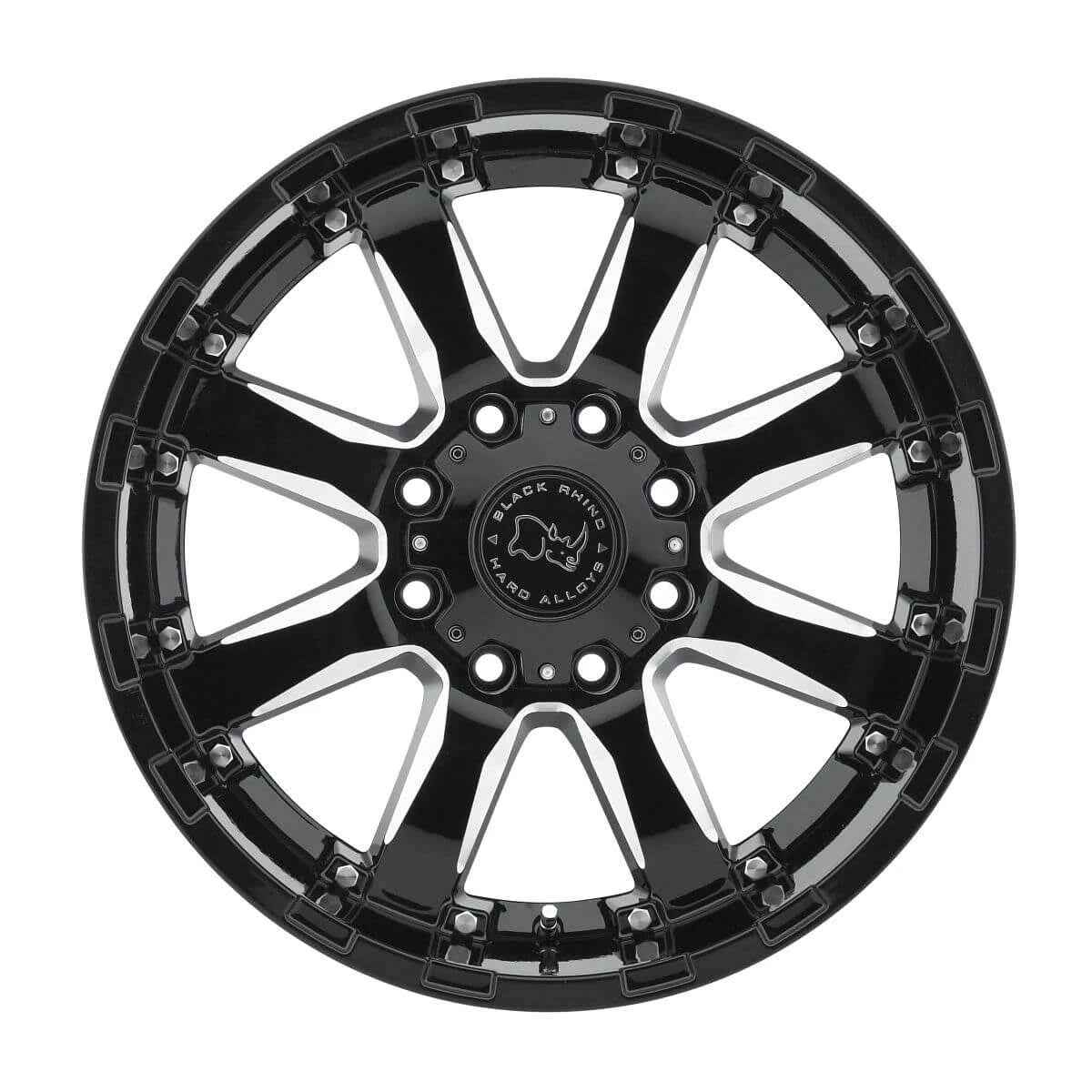 Black/Milled Wheel Rim 18x9 6x5.5x22 -12mm X266611