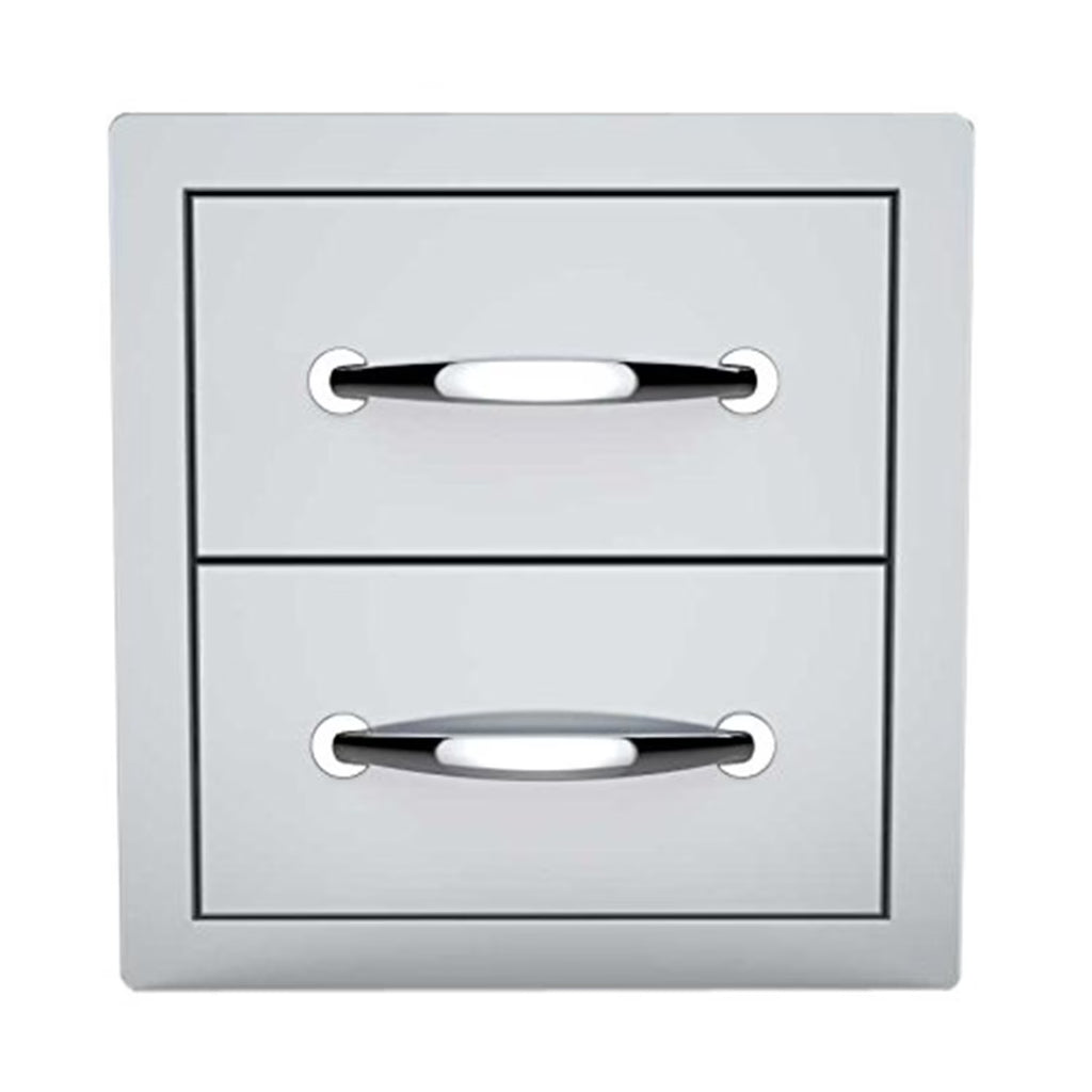 14" Flush Double Access Drawer T27847