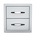 14" Flush Double Access Drawer T27847