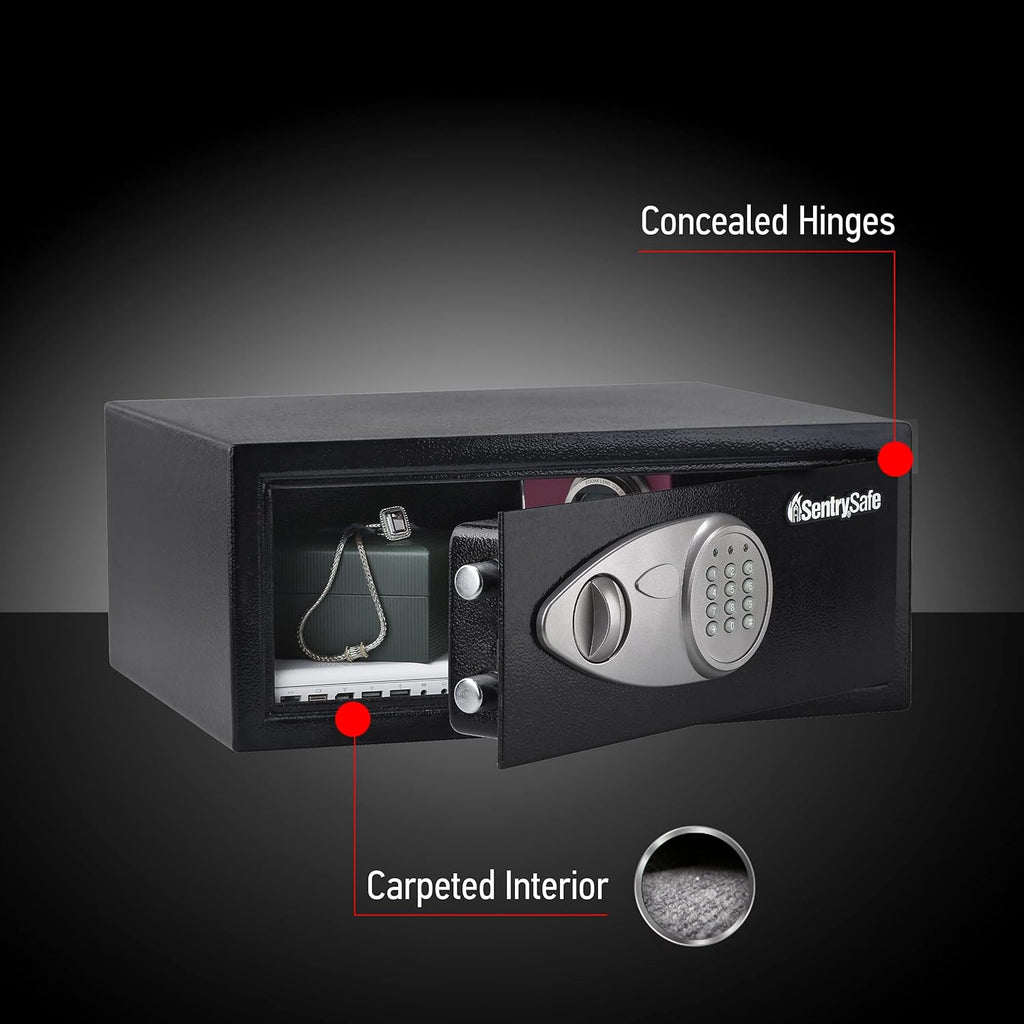 Black 0.7 Cubic Feet Digital Safe J640946