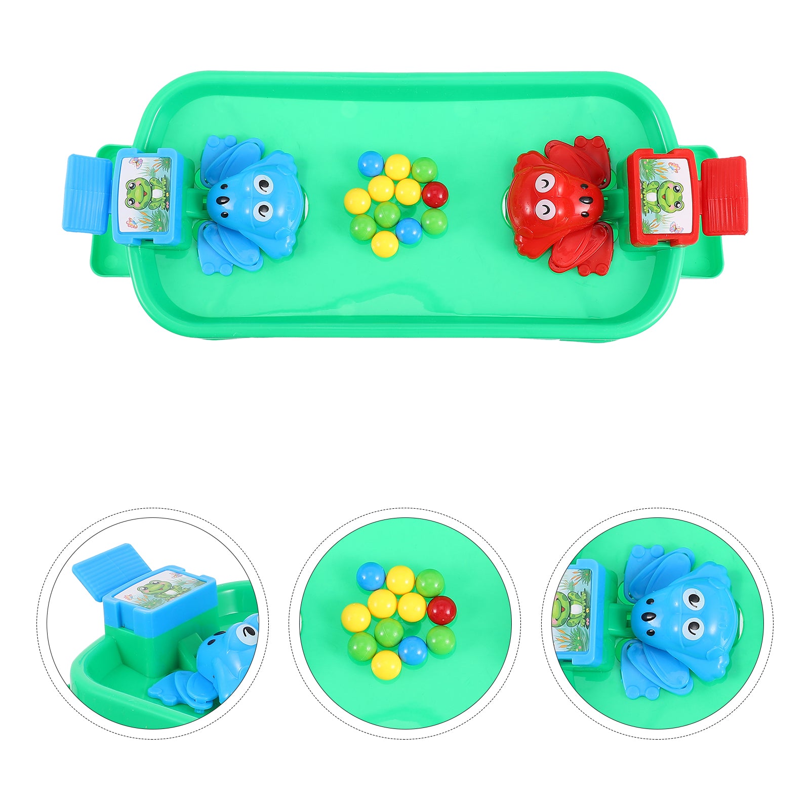Montessori Educational Feeding Beads Frogs Game Y5536