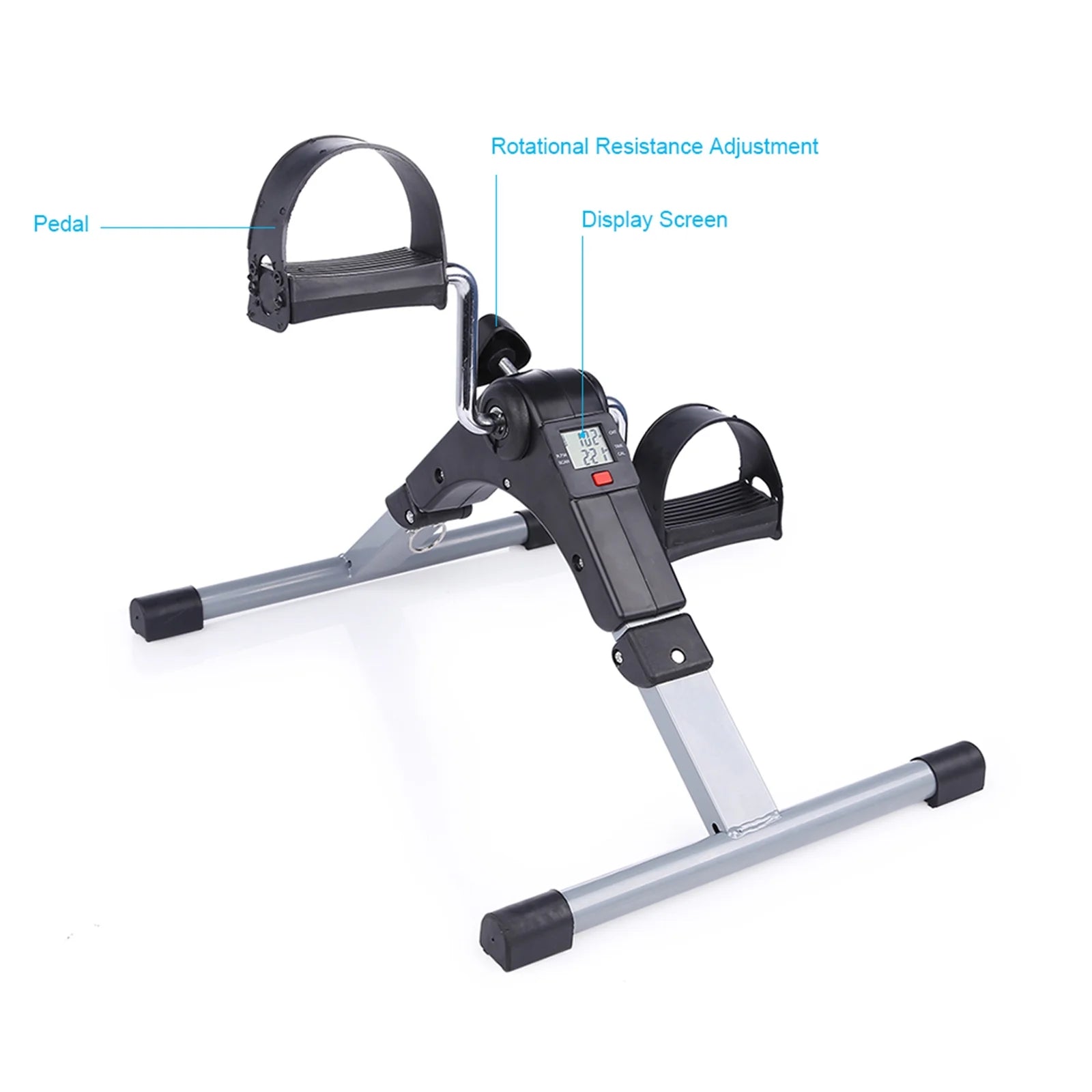 Folding Mini Pedal Exerciser, Holds 240 lbs D326