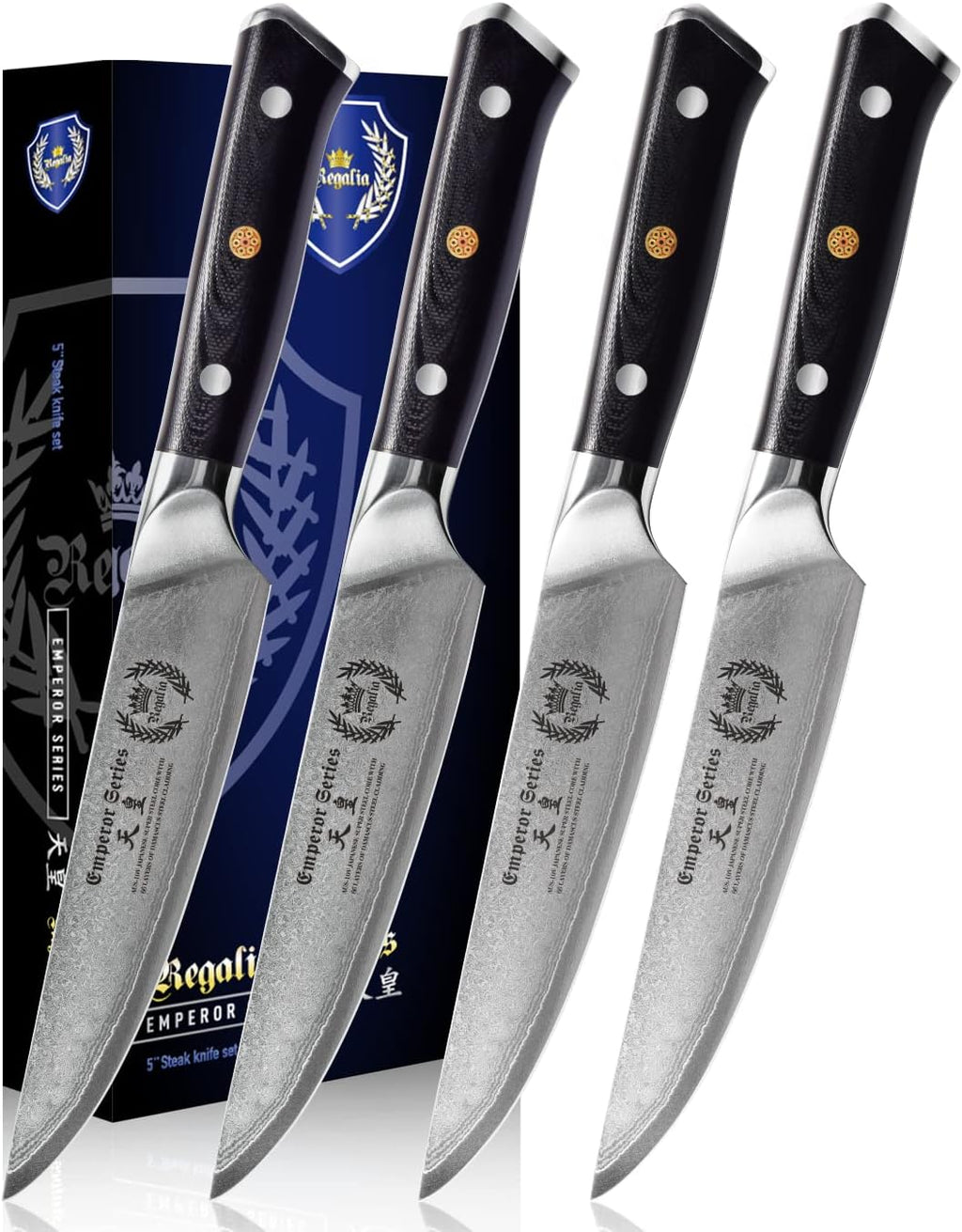Santoku Chef Knife 7 inch with G-10 Ergonomic Handle C4504