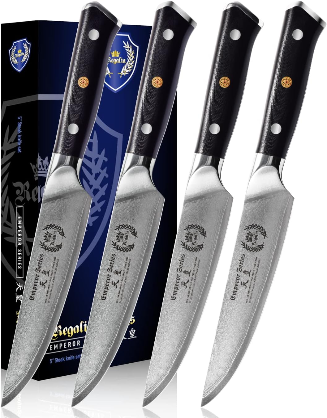 Santoku Chef Knife 7 inch with G-10 Ergonomic Handle C4504