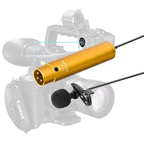 XLR Cardioid Condenser Lavalier Microphone C236
