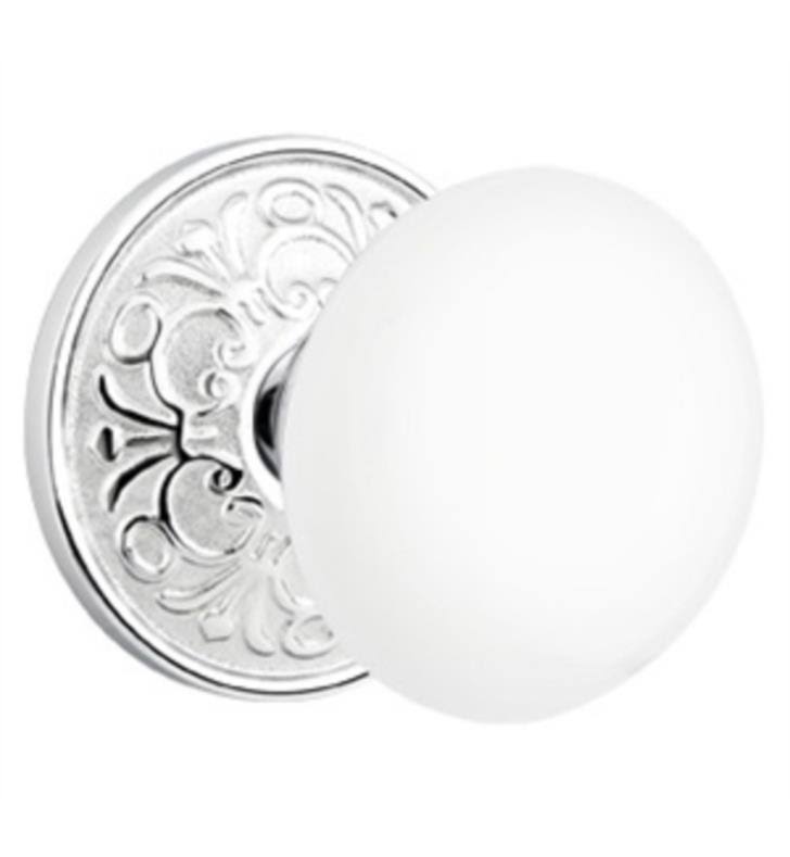 Egg Knob Passage with French Antique Brass Finish W196