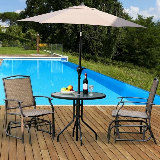 Steel Frame Garden Swing Glider Chair I496