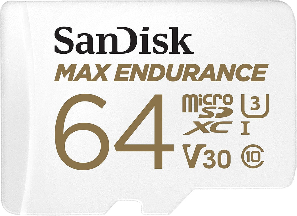 256GB MAX Endurance microSDXC Card with Adapter, C10, U3, V30, 4K UHD, Pack of 2 T93380