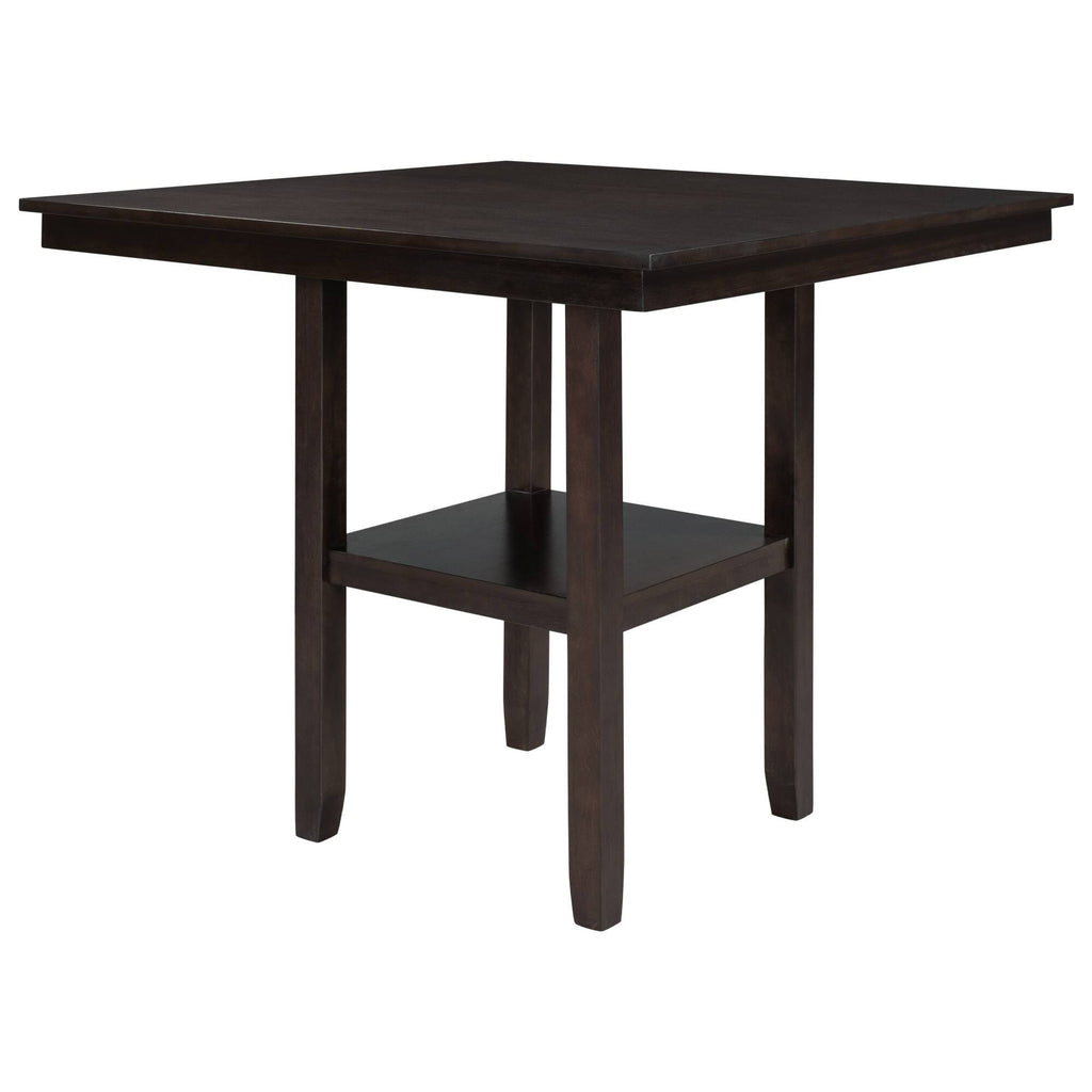 5pcs Counter Height Dining Set with Padded Chairs P398788