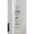 Iron 5-Tier Corner Shelf Y536650