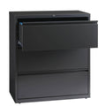 Charcoal 3 Drawer Lateral File Cabinet G69162