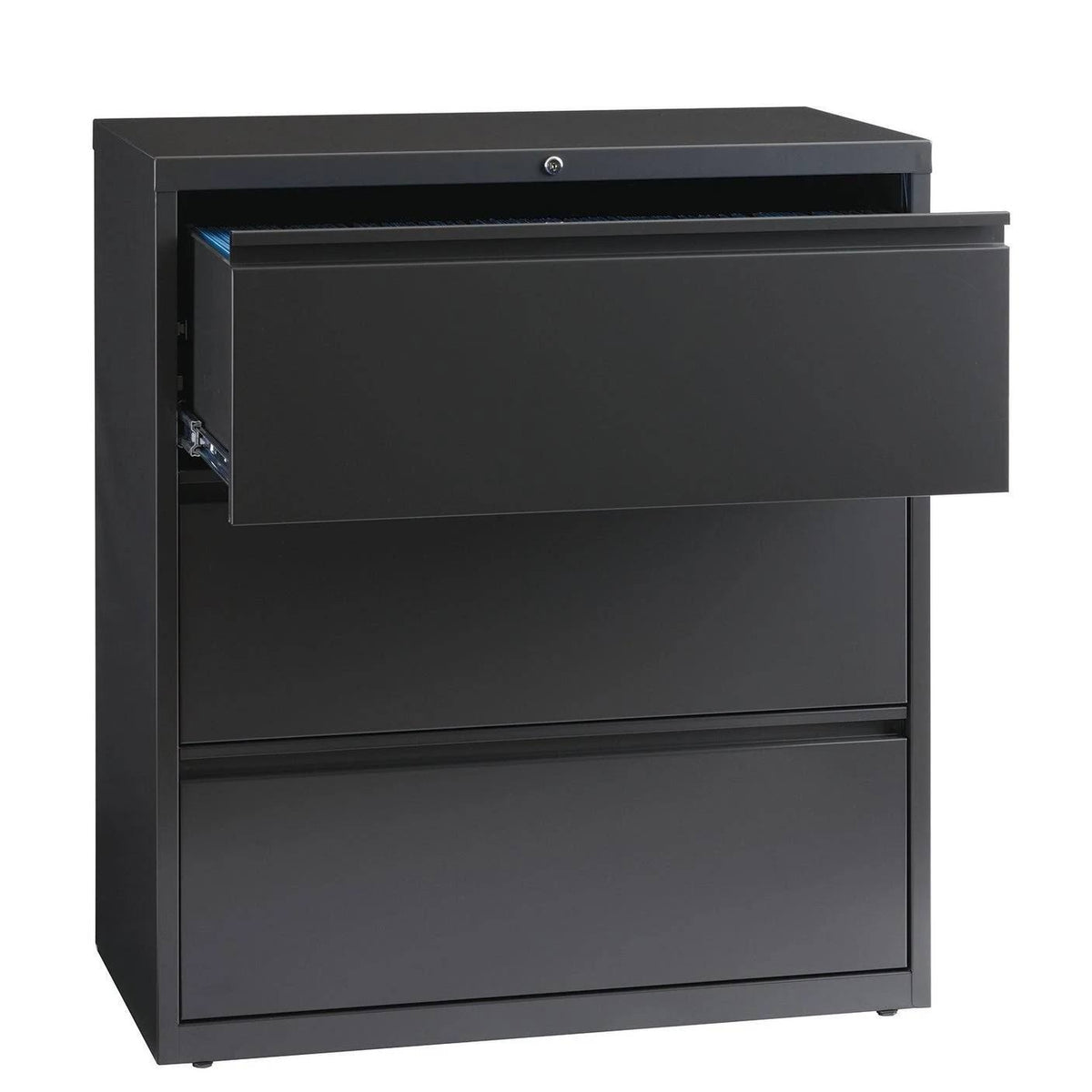 Charcoal 3 Drawer Lateral File Cabinet G69162