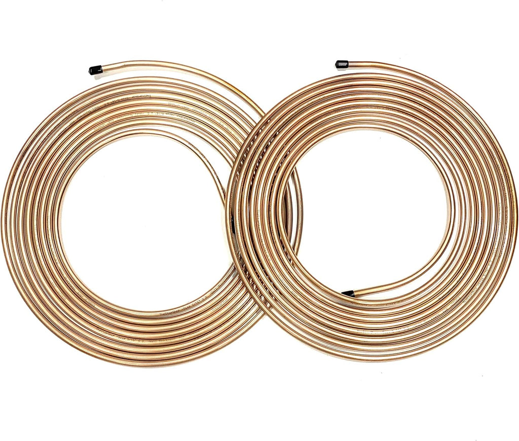 100 Feet of 5/16 Inch Copper Nickel Fuel Line Coil M334