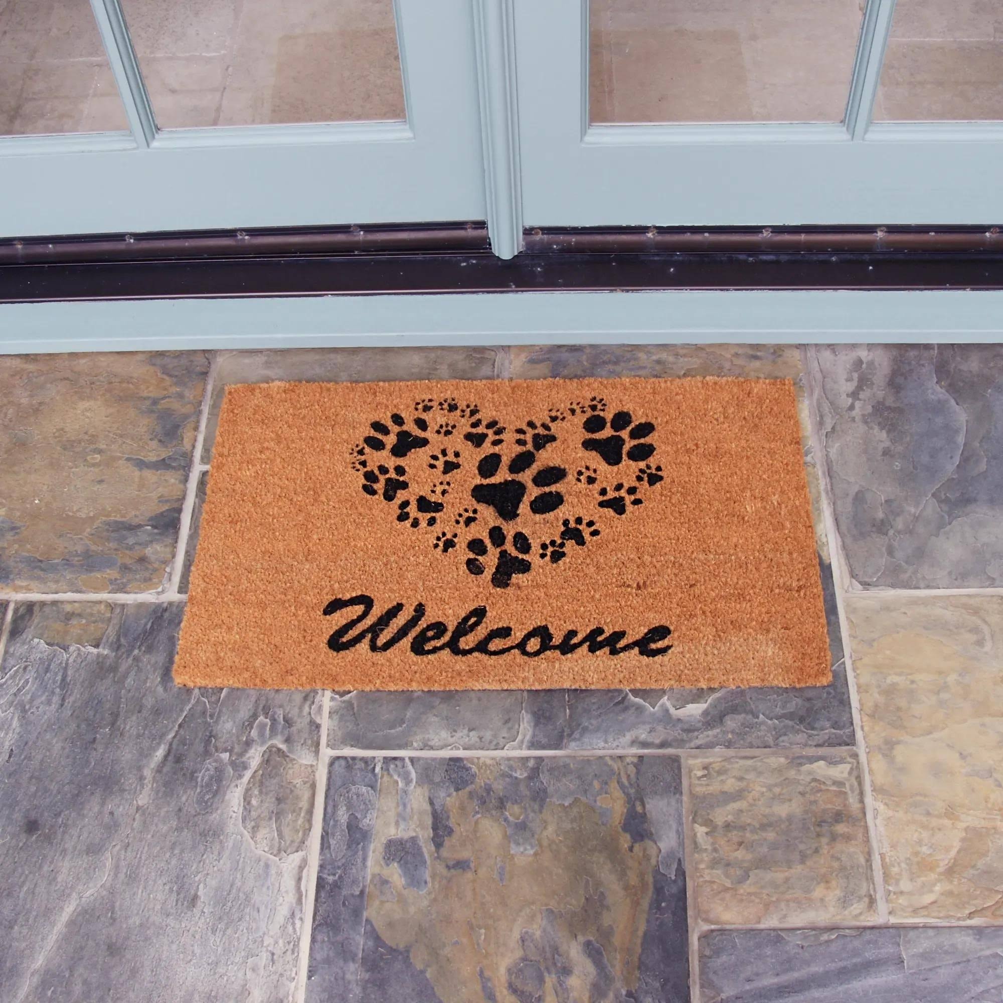 Tan 2 Doormats Door Mat Kit B8831