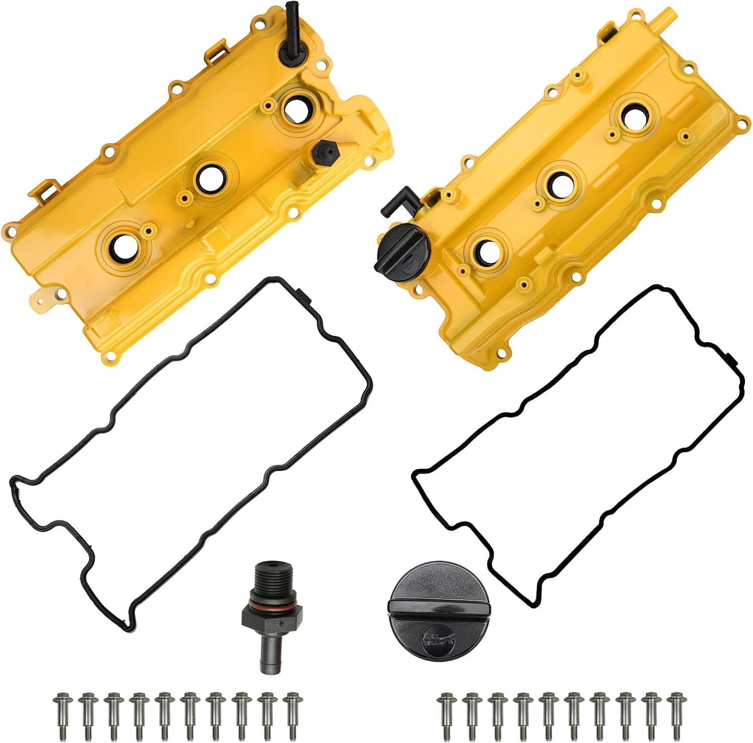 Red Aluminum Valve Covers for VQ35DE 3.5L V693