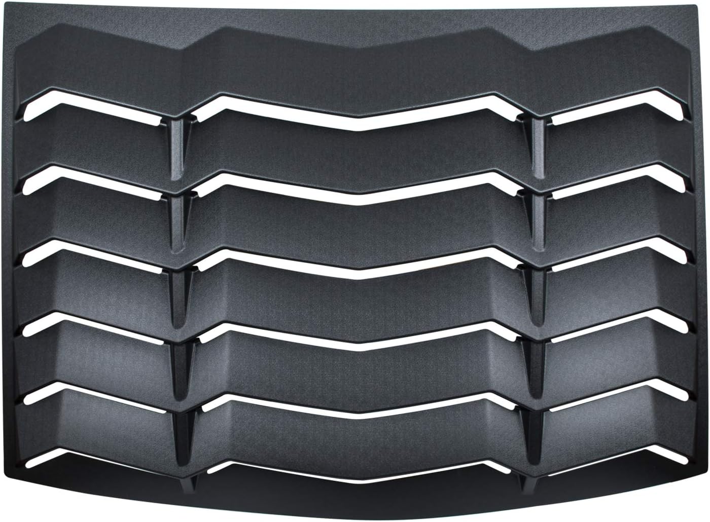 Rear Window Louvers Sun Shade Cover Matte Black A1043